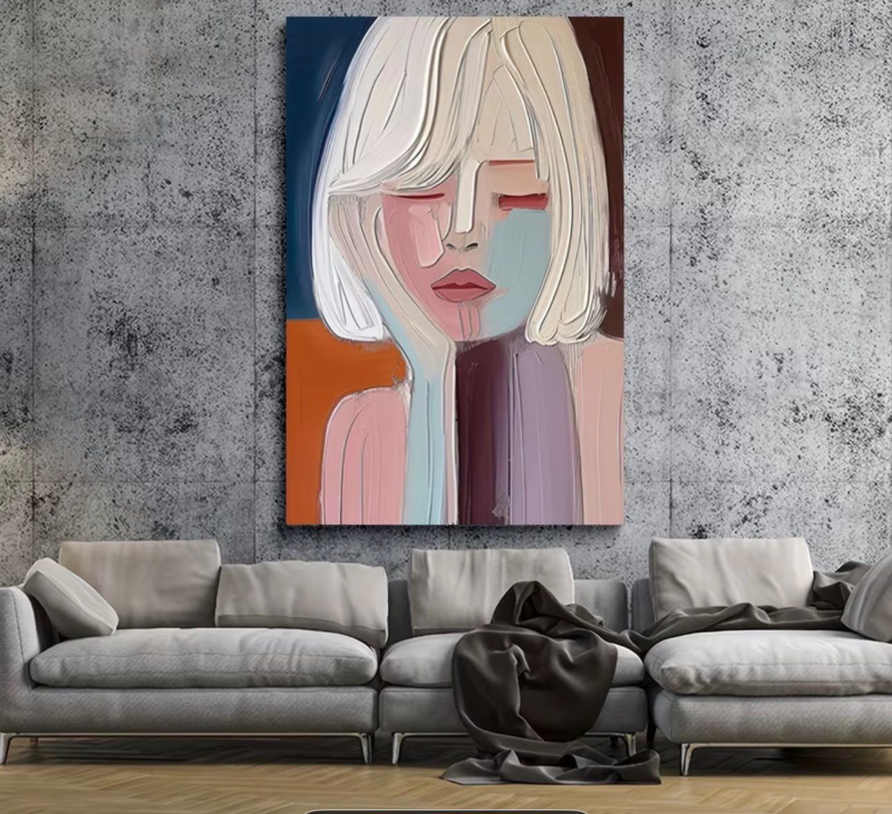 Картина в интерьере